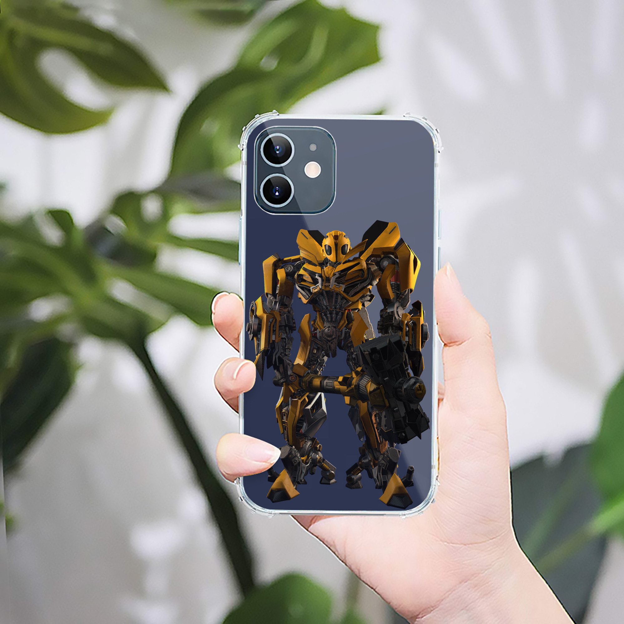 （画像用） Transformers トランスフォーマー 【iPhone 12シリーズ対応】透明スマホケース（クリアソフトケース）